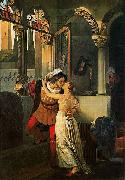 Francesco Hayez Romeo und Julia Spain oil painting artist